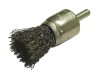 Faithfull Wire End Brush 25 x 6mm Shank 0.30mm