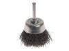 Faithfull Wire Brush Shaft Mounted 50 x 20mm 0.30mm