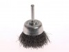 Faithfull Wire Brush Shaft Mountetd 70 x 25mm 0.30mm