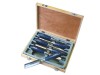 Faithfull Blue Bevel Edge Chisel (set of 6) - Wooden Case