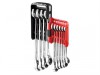 Facom Rapid Ratchet Combination Wrench Set, 10 Piece
