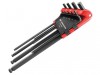 Facom 83S.JP9AL Hex Key Wallet Set of 9 Metric