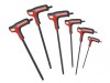 Facom P-Shaped Hex Key Set, 6 Piece