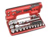 Facom SL.DBOX112 Socket Set of 21 BiHex Metric 1/2in Drive