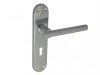 Forge Backplate Handle Lock - Modular Chrome Finish