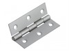 Forge Butt Hinge Satin Chrome Finish 75mm (3in) Pack of 2