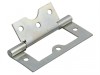 Forge Flush Hinge Zinc Plated 75mm (3in) Pack of 2