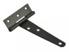 Forge Tee Hinge Black Powder Coated 102mm (4in) Pack of 2