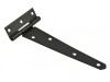 Forge Tee Hinge Black Powder Coated 150mm (6in) Pack of 2