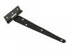 Forge Tee Hinge Black Powder Coated 198mm (8in) Pack of 2