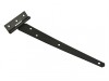 Forge Tee Hinge Black Powder Coated 252mm (10in) Pack of 2