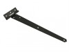 Forge Tee Hinge Black Powder Coated 300mm (12in) Pack of 2