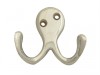 Forge Double Robe Hook - Chrome Finish 56mm Pack of 2