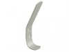 Forge Single Hat & Coat Hook - Aluminium 125mm