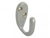 Forge Robe Hook - Chrome Finish 40mm Pack of 2