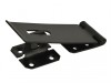 Forge Hasp & Staple - Security Black Powder Coated 100mm