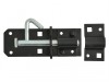 Forge Padlock Bolt Black Powder Coated 100mm (4in)