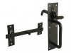 Forge Suffolk Latches - Black Powder Coated