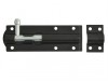 Forge Tower Bolts Black Powder Coated 100mm (4in)