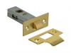Forge Tubular Mortice Latch Brass Finish 76mm (3in)