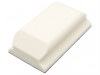 Flexipads World Class Hand Sanding Block 70 x 125mm Shaped White PUR Velcro