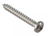ForgeFix Self-Tapping Screw Pozi Pan A2 SS 1in x 6 ForgePack 30