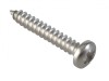 ForgeFix Self-Tapping Screw Pozi Pan A2 SS 1in x 8 ForgePack 25