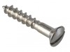 ForgeFix Multi-Purpose Screw SL Raised Head Chrome Plated 3.5 x 20mm Forge Pack 45