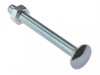 ForgeFix Carriage Bolt & Nut ZP M8 x 150mm Bag 10