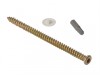 ForgeFix Concrete Frame Screw Torx Compatible High-Low Thread ZYP 7.5 x 132mm Box 100