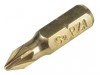 ForgeFix Pozi Compatible Bits PZ1 x 25mm 10 Pieces
