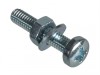 ForgeFix Machine Screw Pozi Pan Head ZP M4 x 20mm Forge Pack 18