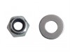 ForgeFix Nyloc Nuts & Washers Zinc Plated M3 Forge Pack 60