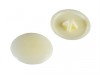 ForgeFix Pozi Cover Cap Cream No.6-8 Forge Pack 50