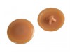 ForgeFix Pozi Cover Cap Light Brown No.6-8 Forge Pack 50