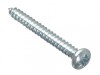 ForgeFix Self-Tapping Screw Pozi Pan Head ZP 1in x 4 Forge Pack 40