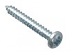 ForgeFix Self-Tapping Screw Pozi Pan Head ZP 1in x 6 Forge Pack 30