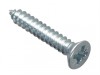 ForgeFix Self-Tapping Screw Pozi CSK ZP 1in x 8 Forge Pack 20