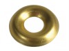 ForgeFix Screw Cup Washers Brass No.8 Forge Pack 20