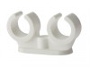 ForgeFix Pipe Clip Double Openlock 22mm Box 50