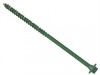 ForgeFix Hexagonal/Torx Compatible Timber T30 Screws Green 7x100mm Tub 50