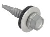 ForgeFix TechFast Hex Head Roofing Screw Self-Drill Light Section 5.5 x 25mm Pack 100