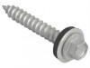 ForgeFix TechFast Hex Head Screw Sheet to Timber 6.3 x 45mm Pack 100