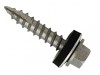 ForgeFix TechFast Metal Roofing to Timber Hex Screw T17 Gash Point 6.3 x 100mm Box 100