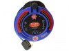 Faithfull Power Plus Fast Rewind 4 Socket Cable Reel 10M 3000 Watt 13 Amp