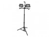 Faithfull Power Plus SMD LED TwinHeadTripodSite Light 40W 3600 Lumens240V
