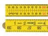 Fisco XFY1ME Yellow ABS Nylon Rule 1m/39in