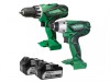 Hitachi KC18DGL Twin Pack 18V 2 x 5.0Ah Li-ion