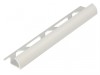 Homelux Tile Trim PVC Round Edge White 9mm x 2.44M (Box 10)