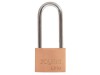 Henry Squire LP10 2.5 Leopard Brass Padlock 50mm Long Shackle